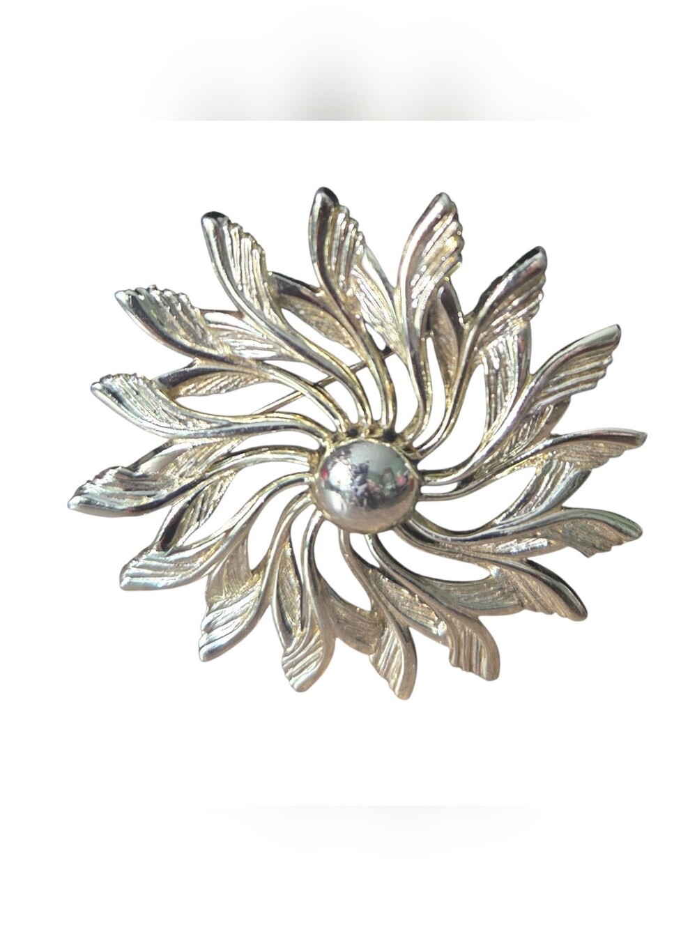Sarah Coventry Vintage  Floral Swirl Brooch